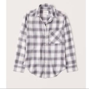 Abercrombie Soft A&F plaid shirt. Size M